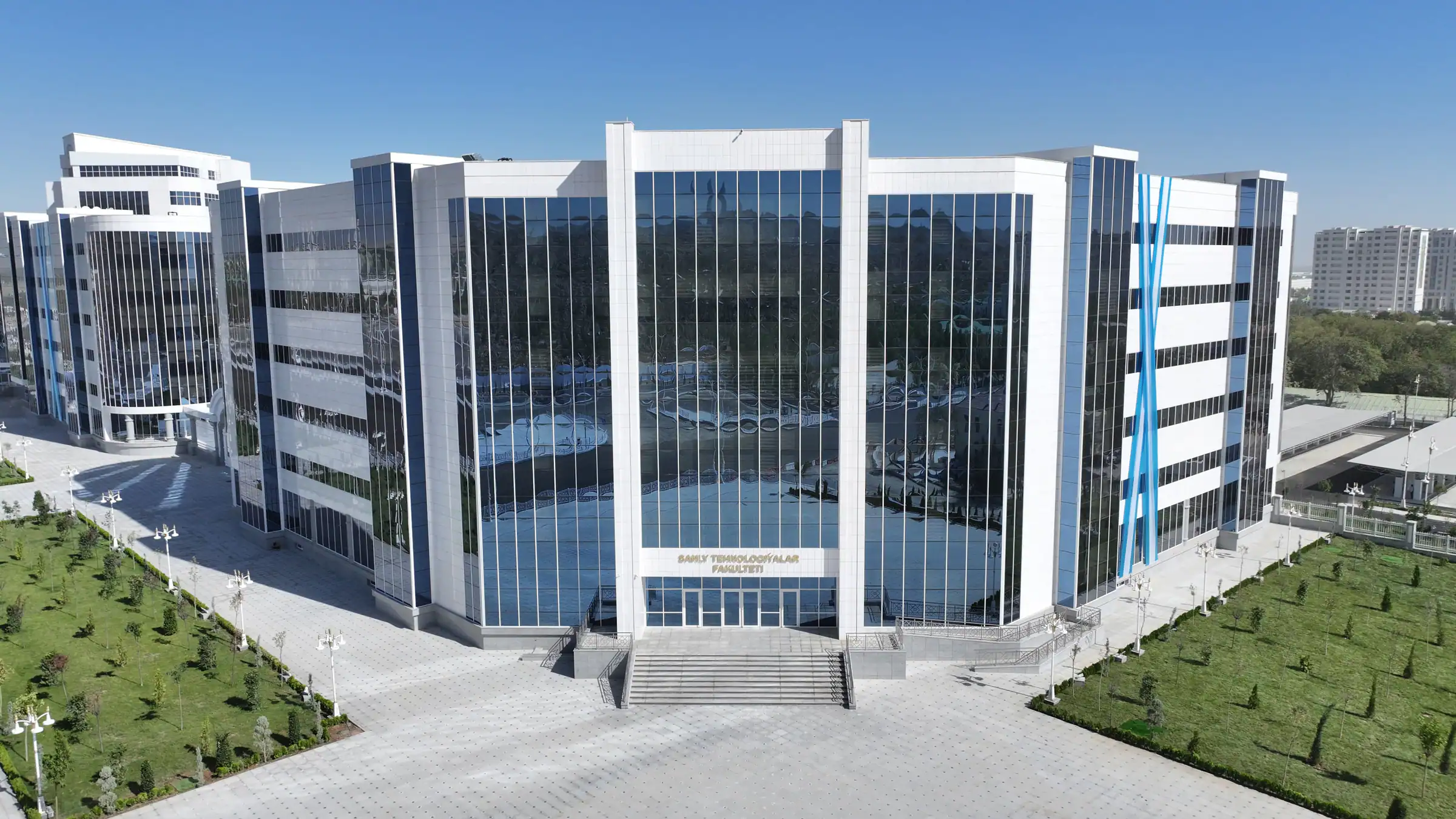 Строительный объект компании Nur bina gurluşyk